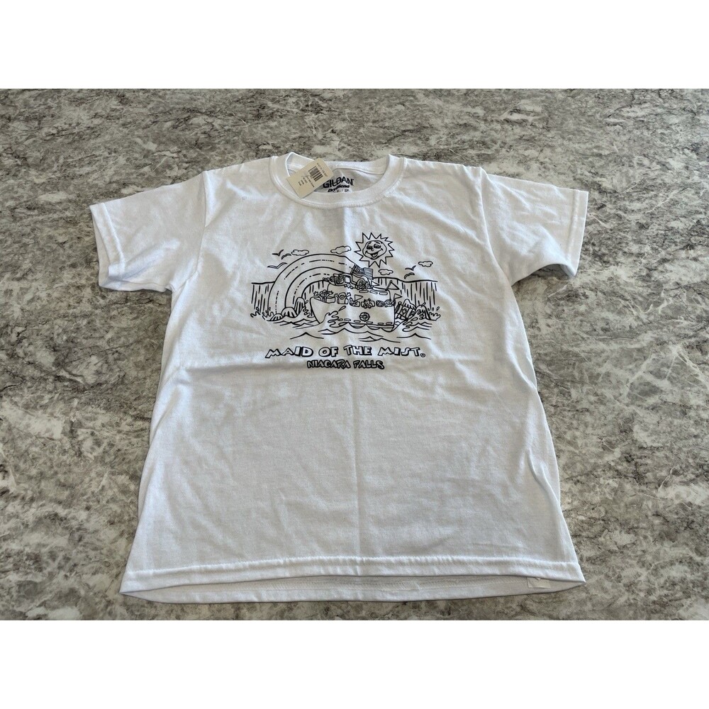 Maid of the Mist T-Shirt Niagara Falls Souvenir Tourist T shirt Kids Youth Small